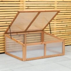 Woodside Outdoor Wooden Plant/Flower/Vegetable Cold Frame Growhouse, Medium 100cm 16 Woodside Outdoor Wooden Plant/Flower/Vegetable Cold Frame Growhouse, Medium 100cm -ALA Garden Shop MNIYYIKNWH5