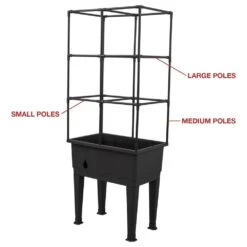 Woodside Raised Garden Plant Bed Trough For Herbs/Veg/Flowers With PE Cover 12 Woodside Raised Garden Plant Bed Trough For Herbs/Veg/Flowers With PE Cover -ALA Garden Shop N00P24LCYI0