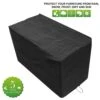 Oxbridge Black Bistro Waterproof Outdoor Garden Patio Set Furniture Cover -ALA Garden Shop OLM1FQBAOIF