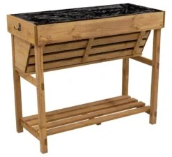 Woodside Thurne Raised Wooden Garden Bed Planter, Plants & Vegetable/Herb Box -ALA Garden Shop PAGB1M0WWUF