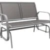 Woodside Stalham Grey 2 Seater Garden Glider Bench, Outdoor Rocking Swing Seat 1 Woodside Stalham Grey 2 Seater Garden Glider Bench, Outdoor Rocking Swing Seat -ALA Garden Shop PKCOLPW2S22