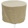 Oxbridge Sand Small Round Waterproof Outdoor Garden Patio Set Furniture Cover -ALA Garden Shop PRFY5X3NXAT