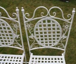 Maribelle Folding Garden Patio Furniture Set Round Table And Two Square Chairs -ALA Garden Shop PRNS5HJYERN