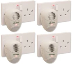 4 X Plug-In Mouse/Rat/Rodent Repeller Ultrasonic Repellent Pest Deterrent -ALA Garden Shop QVKQFY0M2WD