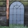 Woodside Darley XXL Decorative Arched Outdoor Garden Mirror, H: 135cm X W: 80cm