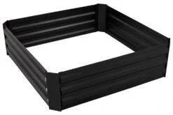 Woodside Outdoor Garden Raised Steel Vegetable/Herb/Flower Grow Bed Planter X 2 -ALA Garden Shop RNZO2FNGTVI