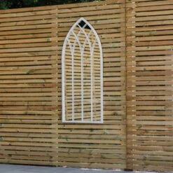 Woodside Rathen XL Decorative Arched Outdoor Garden Mirror, H: 115cm X W: 50cm 13 Woodside Rathen XL Decorative Arched Outdoor Garden Mirror, H: 115cm X W: 50cm -ALA Garden Shop S5BATLPI2WE