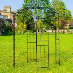 Woodside Santon Metal Garden Birdcage Pergola -ALA Garden Shop SAWRCR4WUQM
