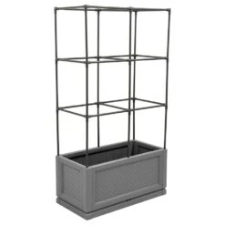 Woodside Garden Plant Bed Trough, Herbs/Veg/Flowers/Tomato Greenhouse + PE Cover 10 Woodside Garden Plant Bed Trough, Herbs/Veg/Flowers/Tomato Greenhouse + PE Cover -ALA Garden Shop SJ4JGJNO3C0