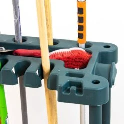 Woodside Garden Tool Holder Storage Rack Trolley With Wheels For Sheds/Garages -ALA Garden Shop U1TJQURCZV2