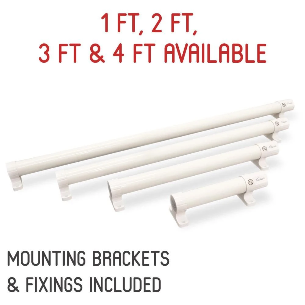 Hausen Electric Tubular Heater For Greenhouse Shed Garage 1ft/2ft/3ft/4ft Tube 3 Hausen Electric Tubular Heater For Greenhouse Shed Garage 1ft/2ft/3ft/4ft Tube