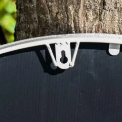 Woodside Upton Large Decorative Round Outdoor Garden Mirror, Diameter: 80cm -ALA Garden Shop UIWGMFHAUWO