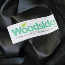 Woodside Black Waterproof Outdoor 6 Seater Square Picnic Table Cover -ALA Garden Shop WDCX21QLUCA