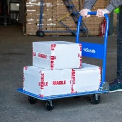 Woodside 150kg Folding Platform Flat Bed Trolley Truck Heavy Duty Sack Transport -ALA Garden Shop XJIDPJQ2DUY