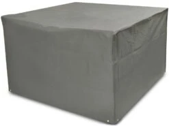 Woodside Heavy Duty Waterproof Garden Rattan Cube Set Cover GREY 135x135x74cm