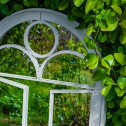 Woodside Acton Large Decorative Arched Outdoor Garden Mirror, 66.5cm X 97.5cm 15 Woodside Acton Large Decorative Arched Outdoor Garden Mirror, 66.5cm X 97.5cm -ALA Garden Shop YKTDONX5XLK
