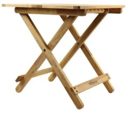 Woodside Belford Folding Walnut Wood Table -ALA Garden Shop Z4ELQJPFMDS