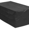 Woodside 4-6 Seater Rectangular Patio Set Cover BLACK -ALA Garden Shop Z5PGGGDSJVX