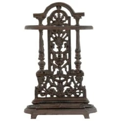 Woodside Ornate Vintage Cast Iron Umbrella/Walking Stick Stand -ALA Garden Shop ZJUHWGB5RAA