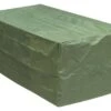 Woodside Waterproof Green 4-6 Seater Rectangular Garden Patio Furniture Cover