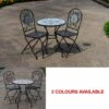 Woodside Postwick Mosaic Garden Table And Folding Chair Set Outdoor Dining Furniture -ALA Garden Shop w441 outdoorvalue lifestyle june 23 multi